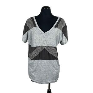 Miss Me Beaded V-Neck T-Shirt - Women’s L